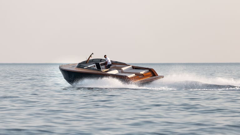 The Heritage 9.9, designed by Nauta and built by Castagnola — the ultimate chase boat for superyachts and a fabulous weekend cruiser