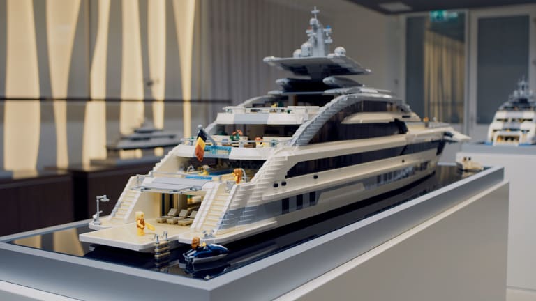 Did you play with LEGO®s as a kid?? LEGO® Masters recreate Heesen’s 262-foot project Cosmos— The result is Cosmic!