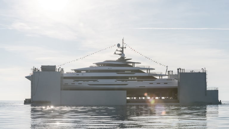 Rossinavi launches its flagship 230-foot / 70-meter ice class motoryacht Polaris designed by Enrico Gobbi—Team for Design