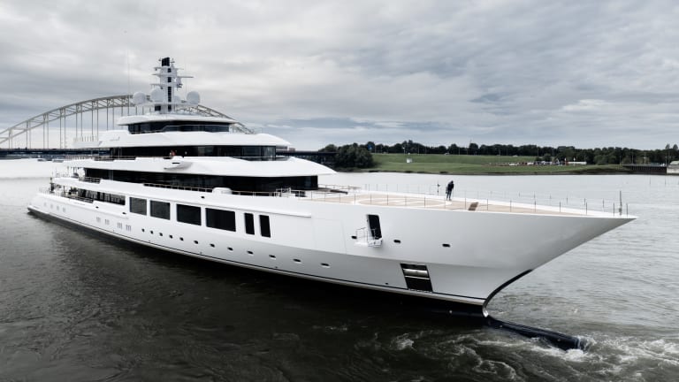 Oceanco has hit the record books  twice in the last month with two historic launches