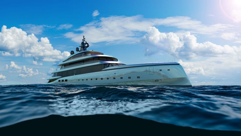 Kenshō, the new 246-foot (75-meter) Admiral superyacht was recently launched