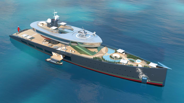 Alice has evolved from Wonderland—  Check out Lürssen’s 98m/321ft concept model for the future