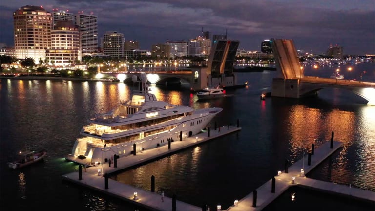 The newly transformed Palm Beach Marina has enhanced dockage and facilities