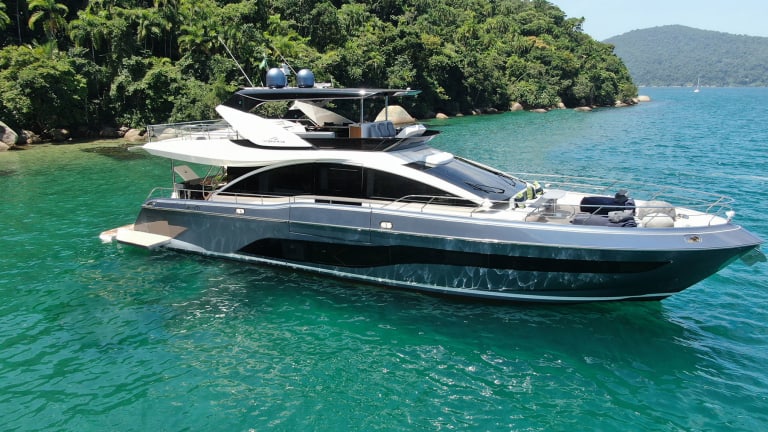 Check out the new 81ft/ 24m Intermarine motoryacht designed by Luiz DeBasto