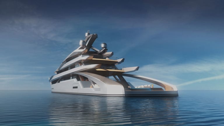 Dickie Bannenberg talks about  Bannenberg & Rowell’s new 367ft/ 112m KAPPA concept design