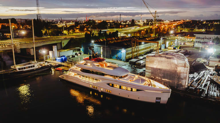 Conrad Launches Largest Yacht Built in Poland