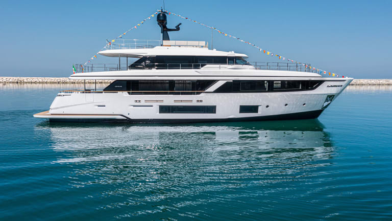 Custom Line launches the Navetta 30—its fourth yacht launch since the start of the year.