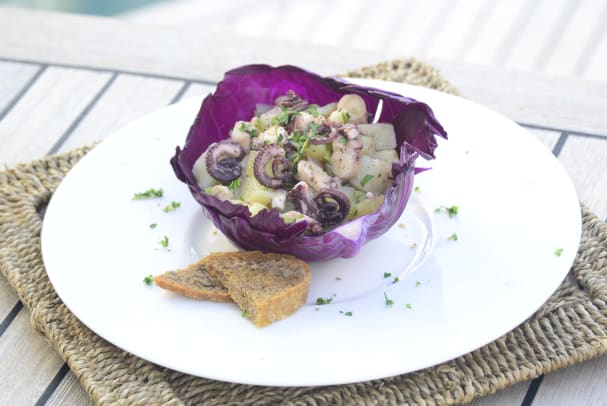 Octopus & Potatoes Salad (Jpeg fine)