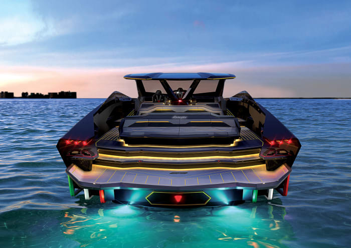 Lamborghini and The Italian Sea Group unveil the motor ...