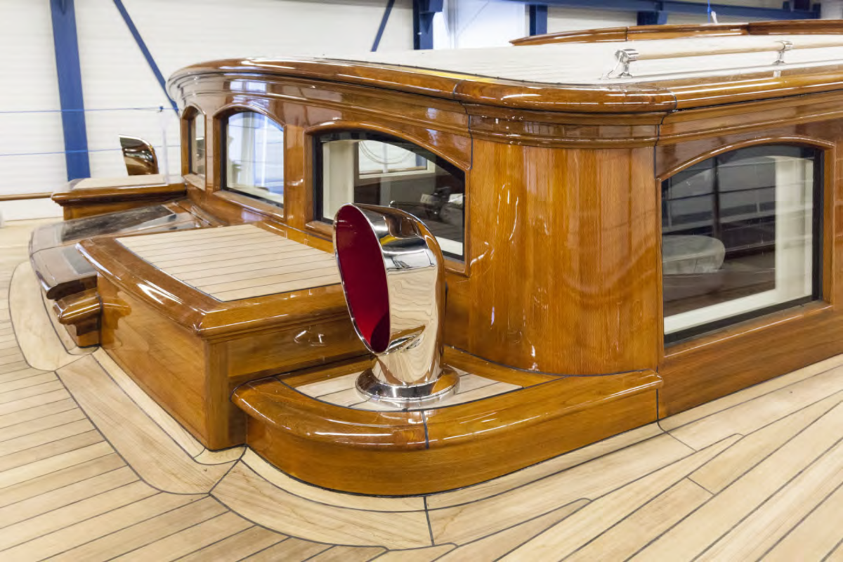 NEWS from Royal Huisman - Adèle completes upgrade by Huisfit 4