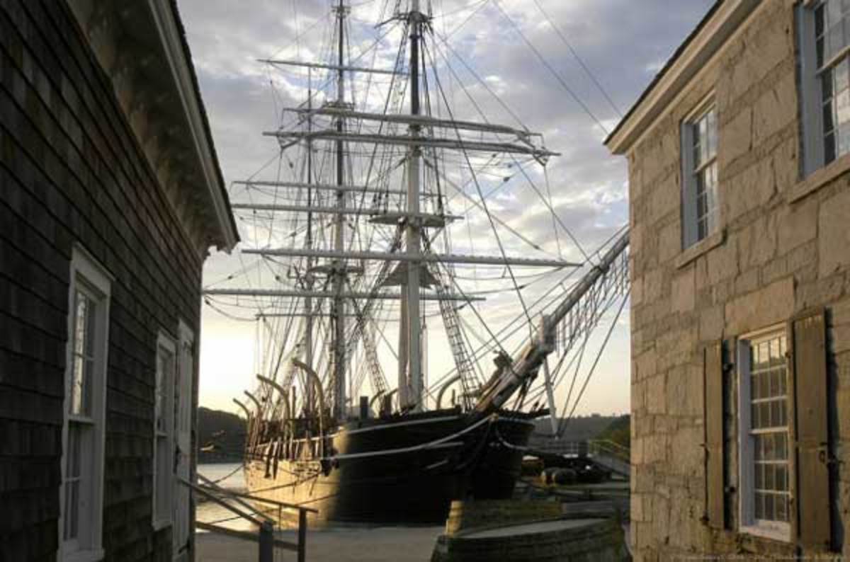 The Charles W. Morgan is the last of an American whaling fleet that numbered more than 2,700 vessels. Built and launched in 1841, the Morgan is now America’s oldest commercial ship still afloat – only the USS Constitution is older.