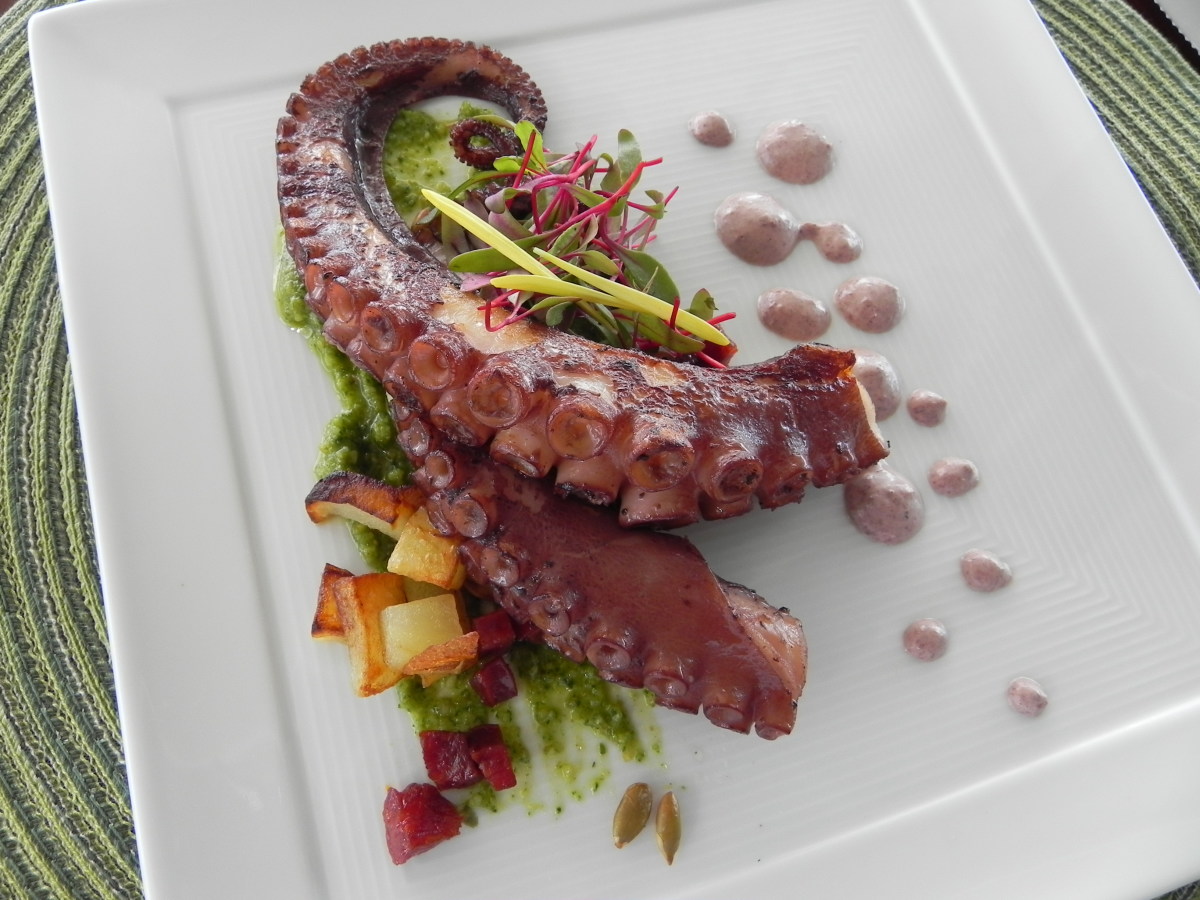 Exumas Remember When Octopus Chef Daniela Sanchez