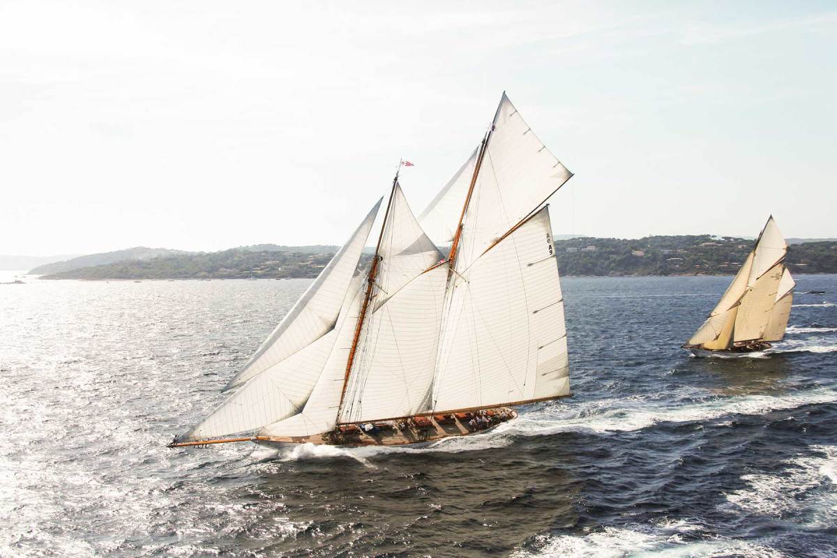 The 180-foot Elena has claimed victory in regattas on both sides of the Atlantic. 