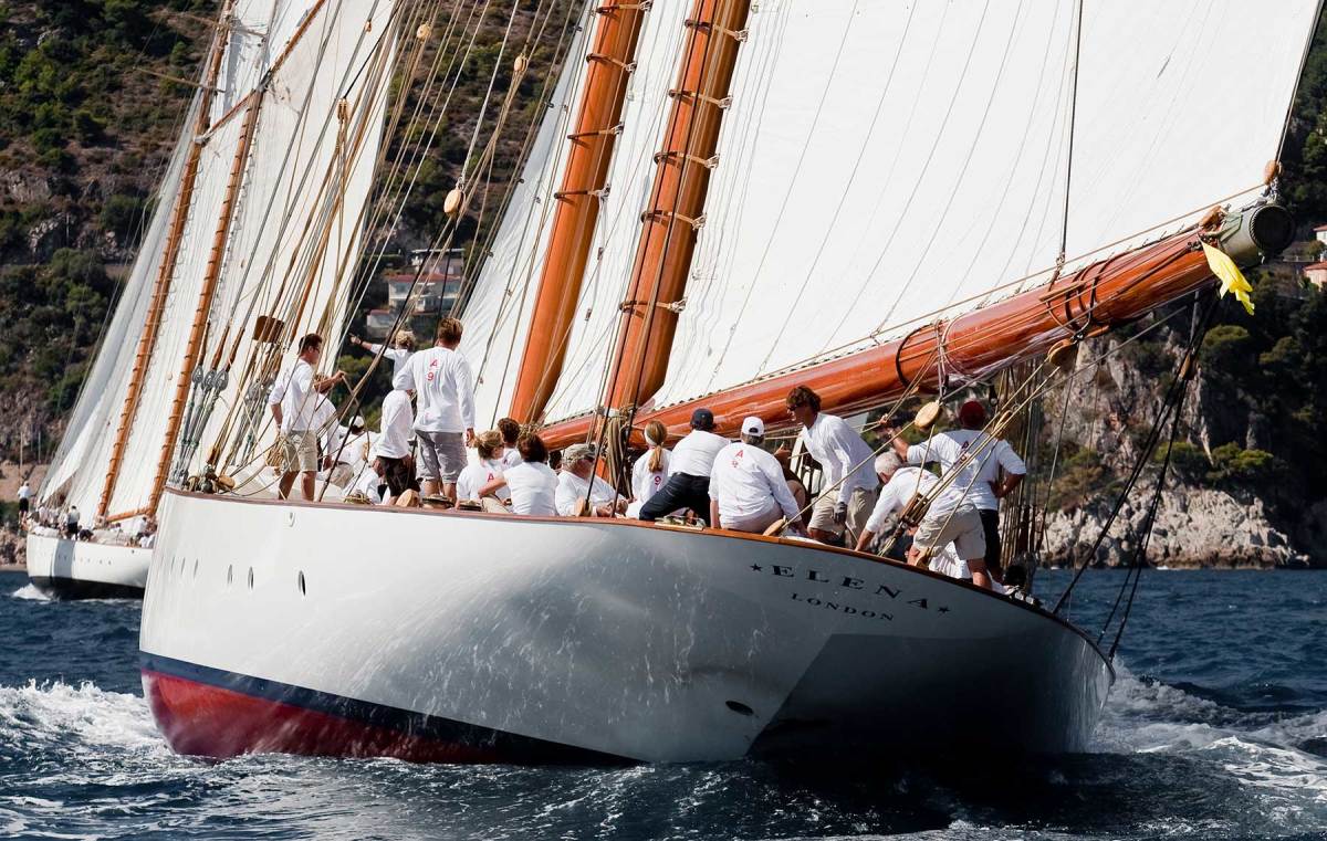 A regatta charter can create a real adrenaline rush when yachts come into close proximity, jockeying for position.